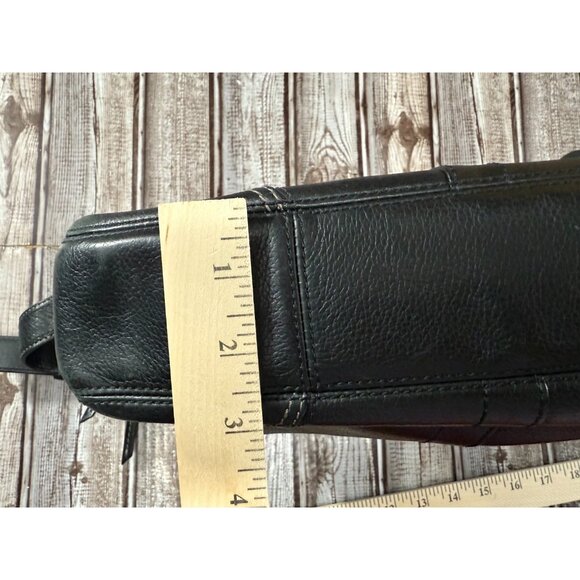 COACH Hamilton Hobo #12464 Pebble Leather color Black - Picture 5 of 5